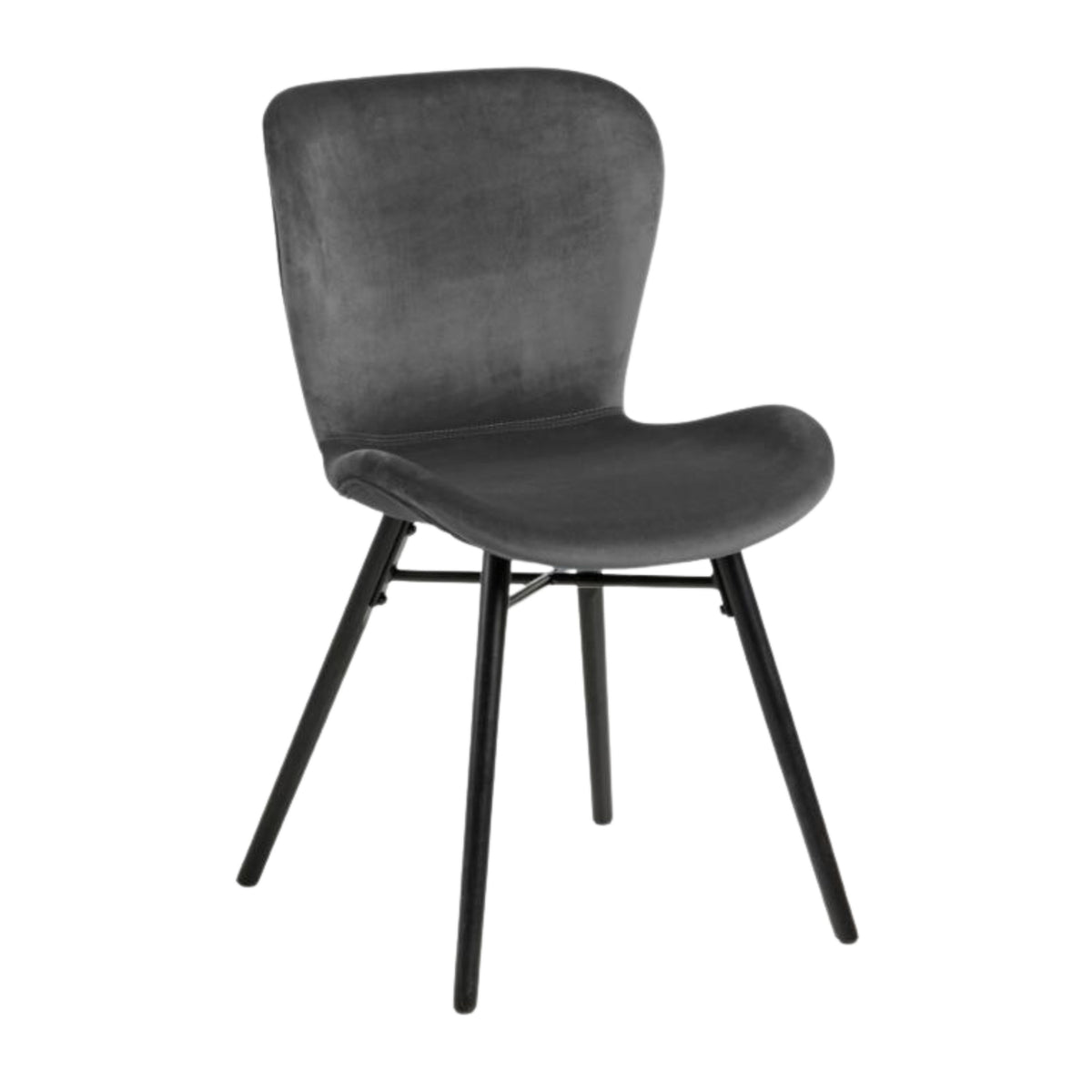 Sedia Agos in velluto