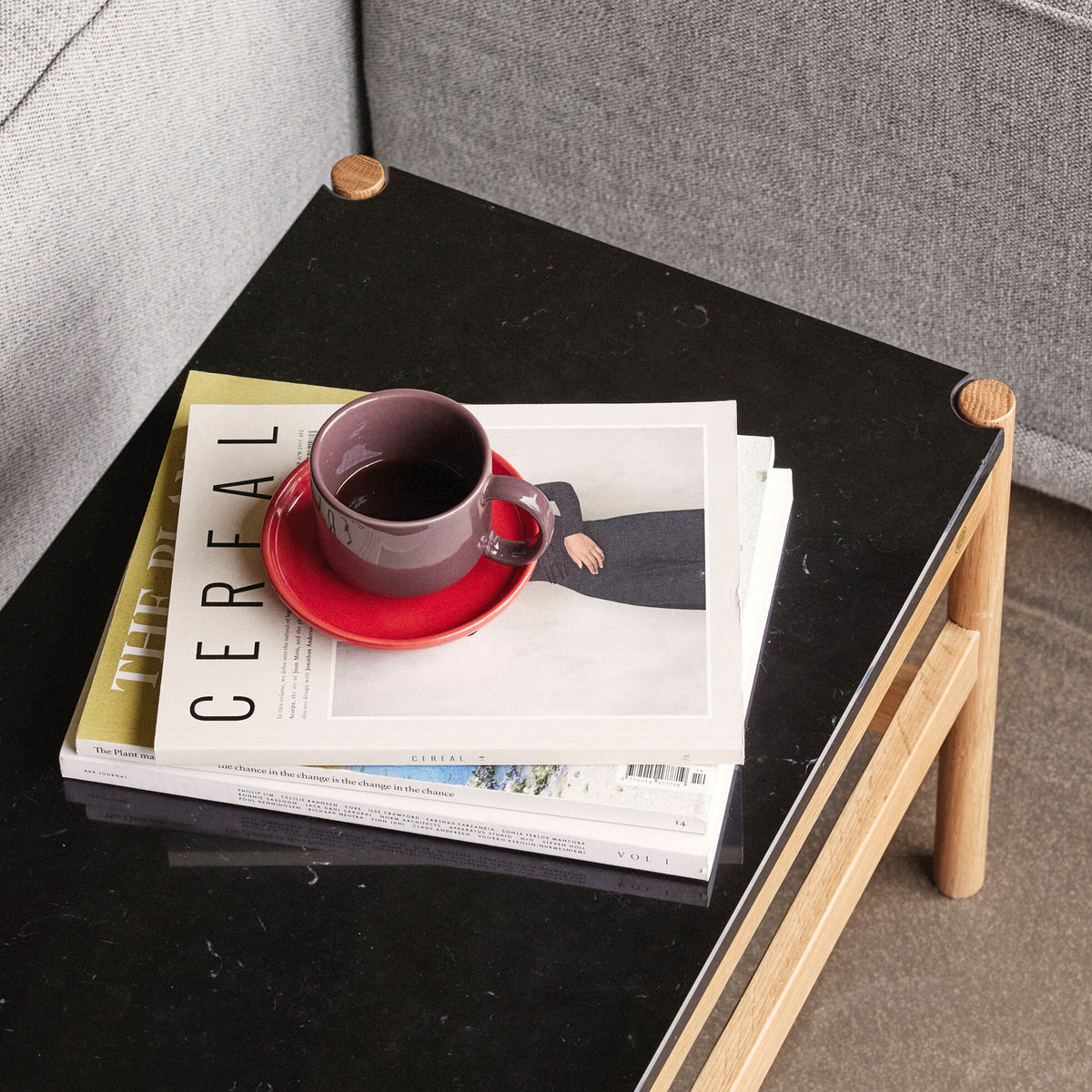 Set piattino e tazzina AMARE (set di 6 pezzi)