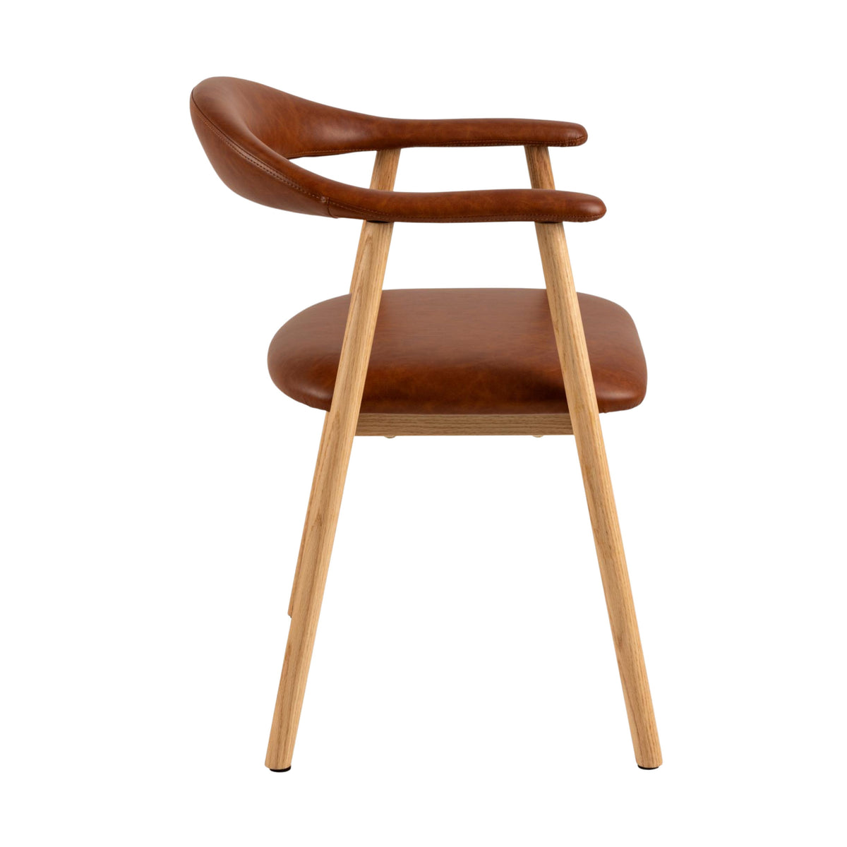 Sedia con braccioli Carrie