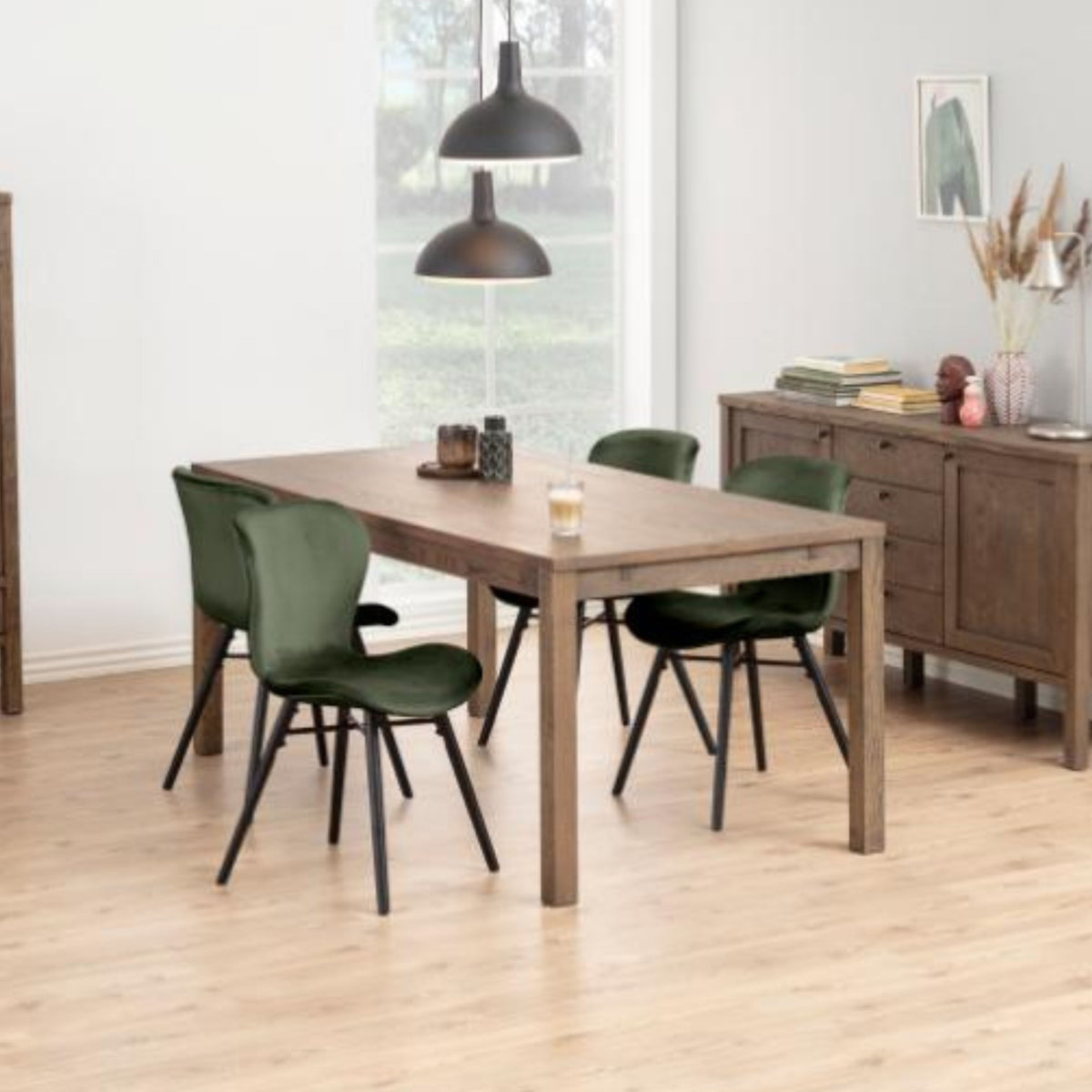 Sedia Agos in velluto