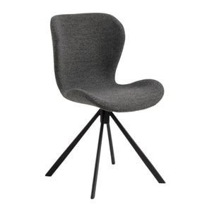 Sedia Agos con gambe a stella