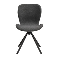 Sedia Agos con gambe a stella