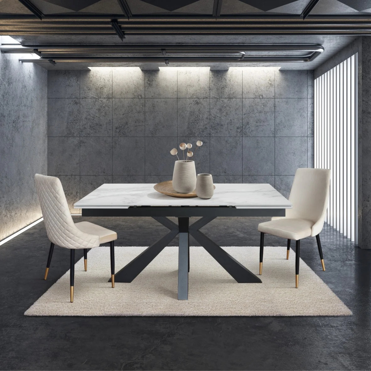 Tavolo allungabile Halley 160×90 cm – 240×90 cm