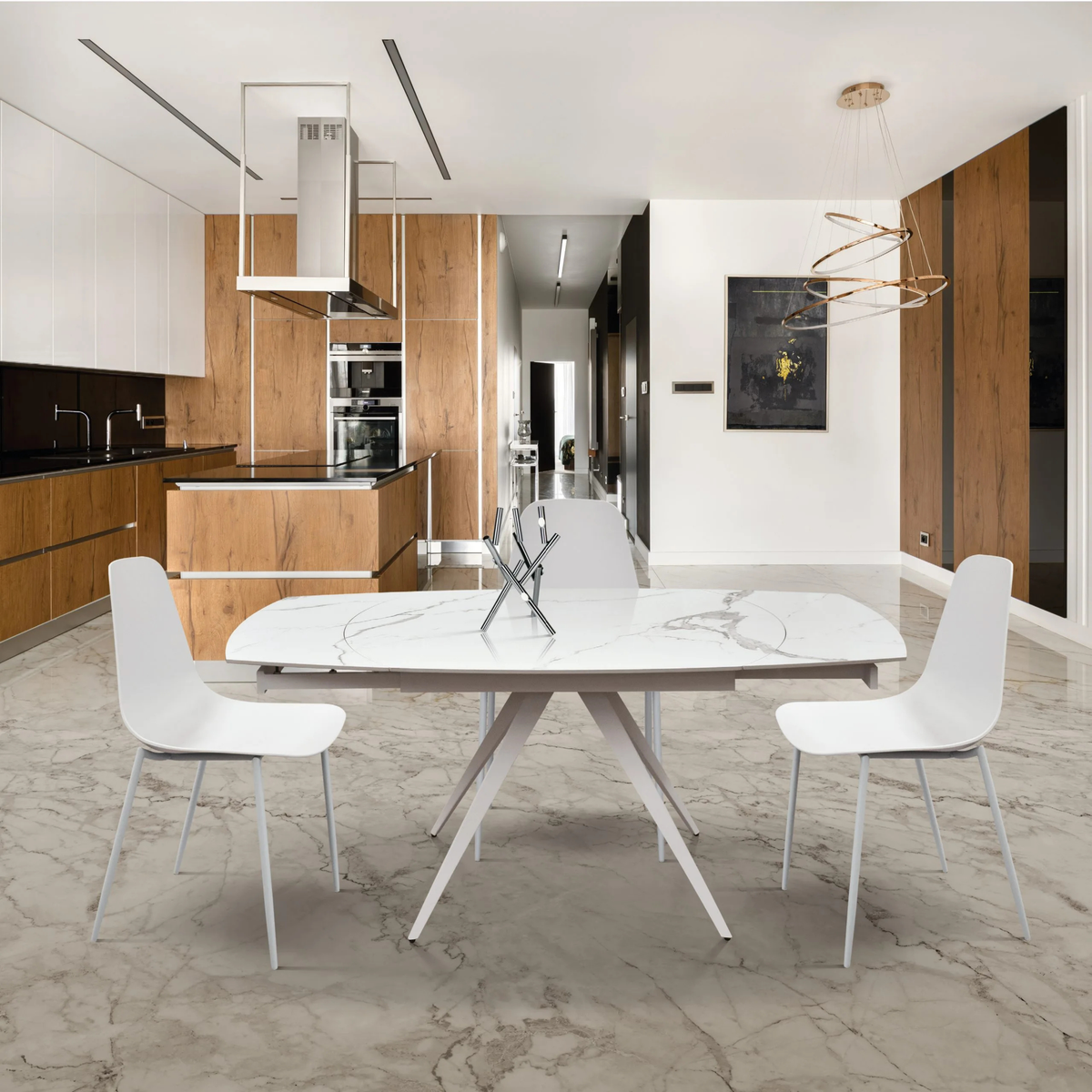 Tavolo allungabile Lava 140×90 cm - 200×90 cm