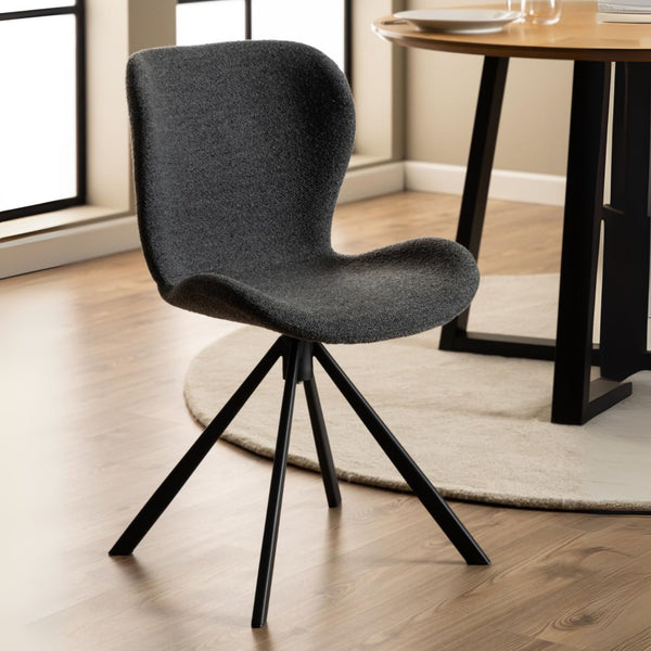 Sedia Agos con gambe a stella