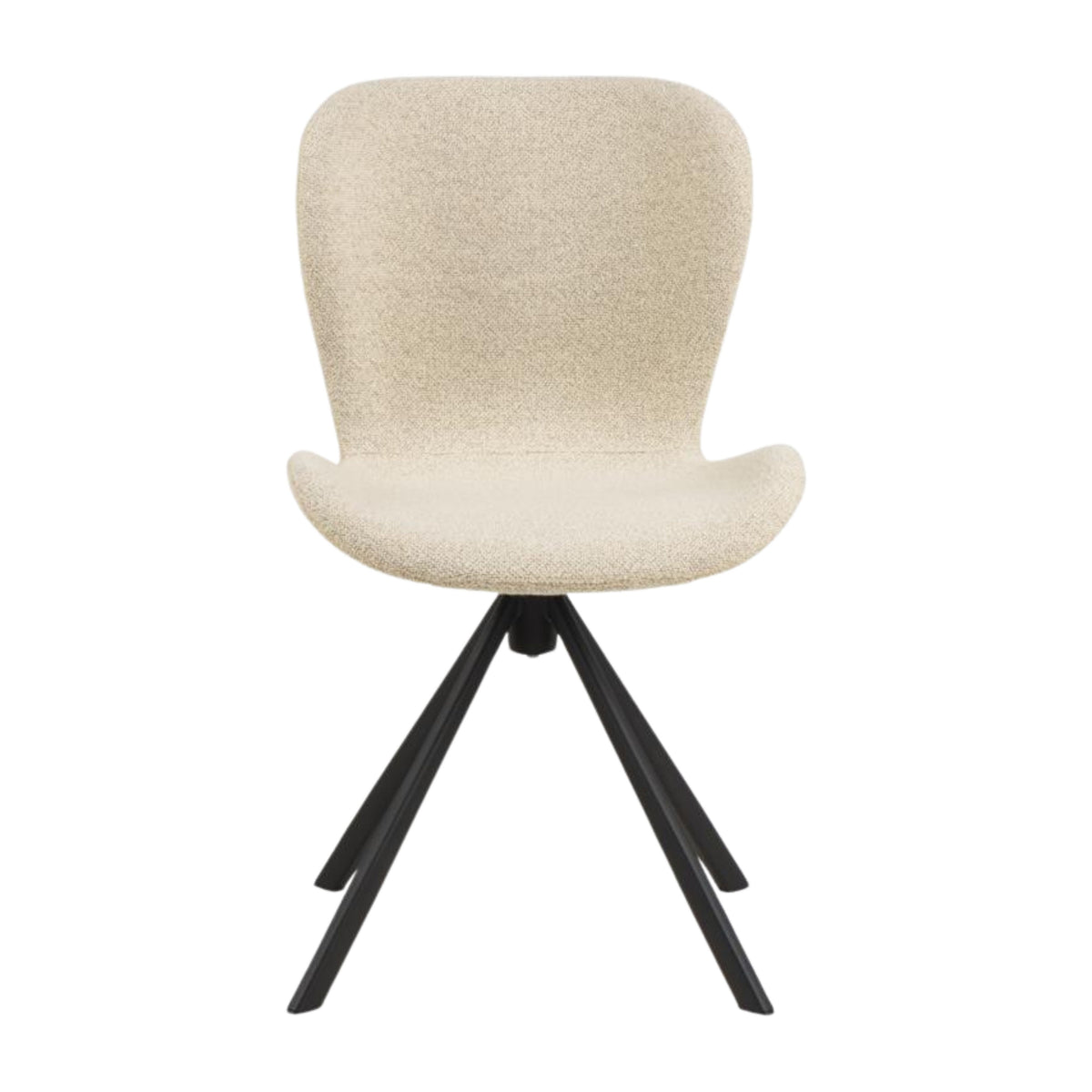 Sedia Agos con gambe a stella