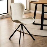 Sedia Agos con gambe a stella