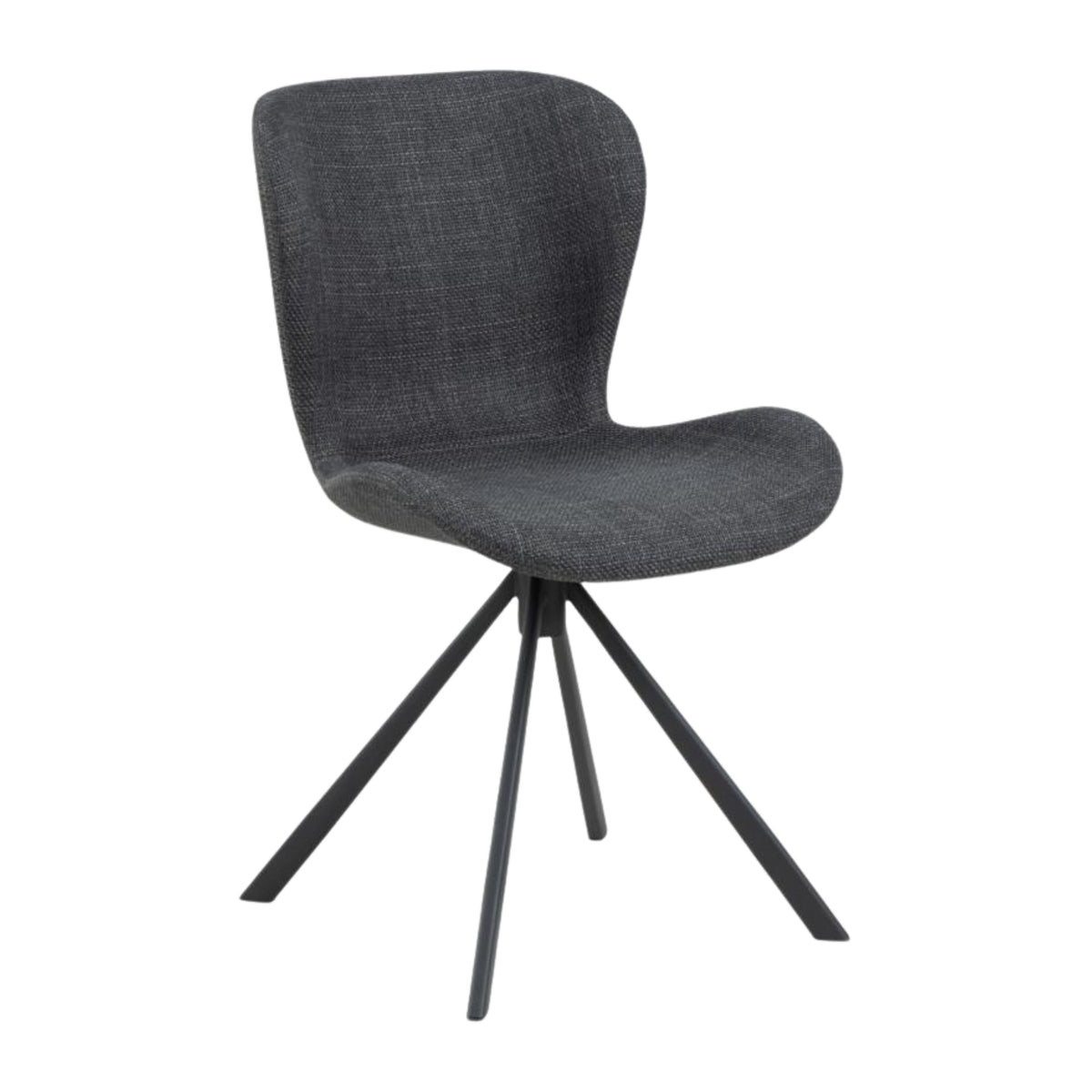 Sedia Agos con gambe a stella