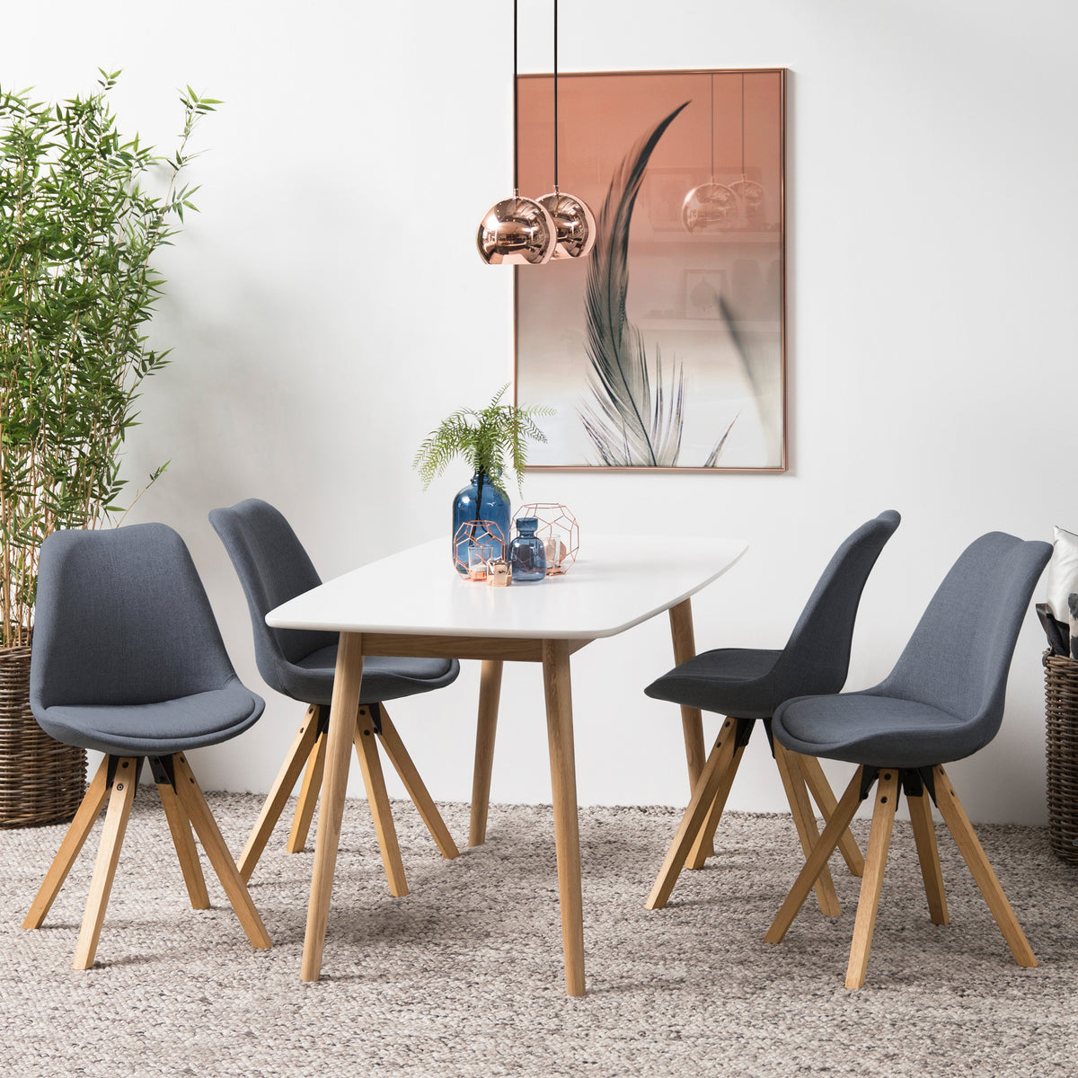 Sedia Vienna in tessuto