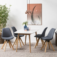 Sedia Vienna in tessuto