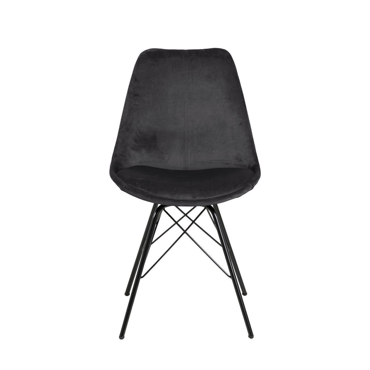 Sedia Lisbon in velluto