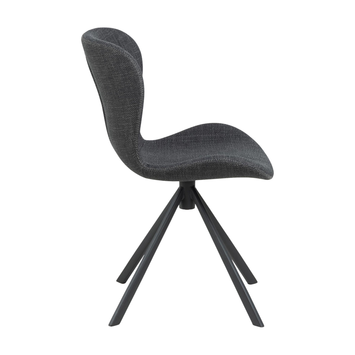 Sedia Agos con gambe a stella