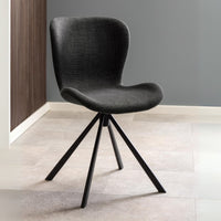 Sedia Agos con gambe a stella