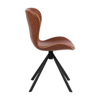 Sedia Agos con gambe a stella