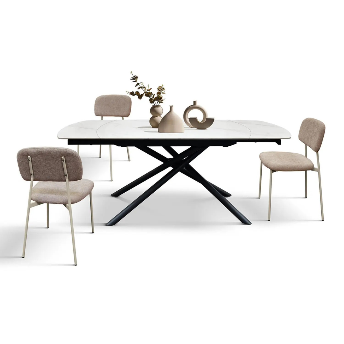 Tavolo allungabile Michelangelo 160x90 -240x90 cm