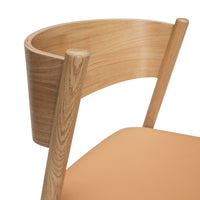 Sedia OBLIQUE con cuscino