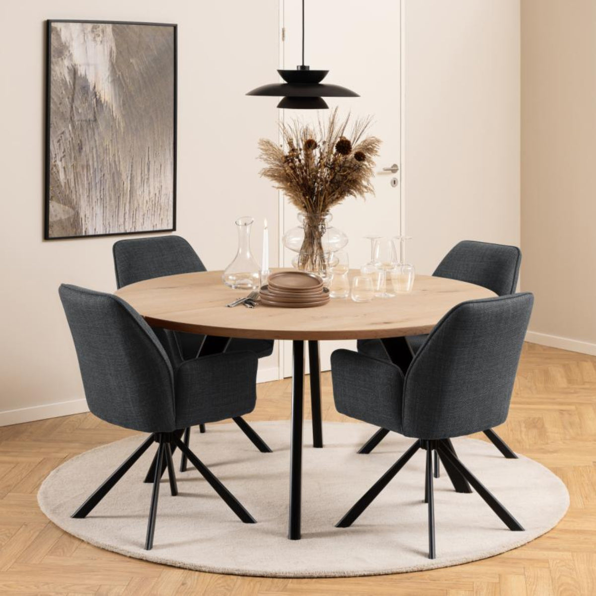 Sedia con braccioli Flynn