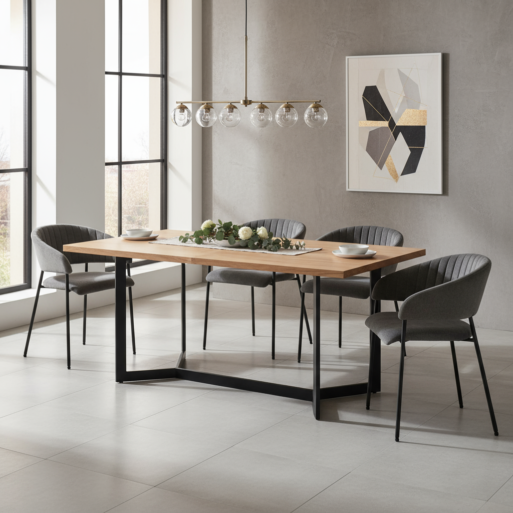 Sedia con braccioli Brooke