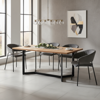 Sedia con braccioli Brooke