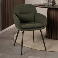 Sedia con braccioli Edina