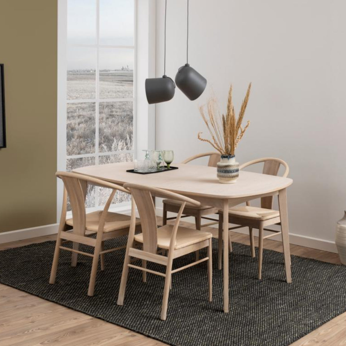 Sedia con braccioli Ida