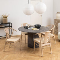 Sedia con braccioli Ida