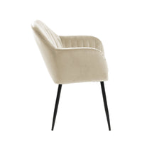 Sedia Eris in velluto