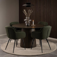 Sedia con braccioli Edina