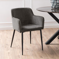 Sedia con braccioli Kara