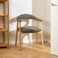 Sedia con braccioli Carrie