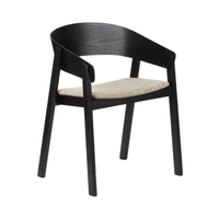 Poltrona Edo con braccioli - Design Japandi