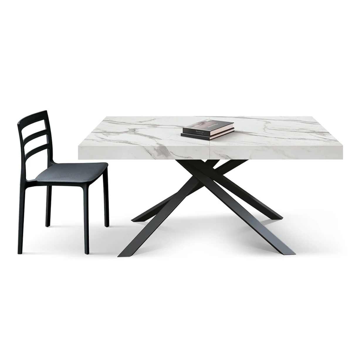 Tavolo allungabile MALMO 140x90 cm - 220x90 cm