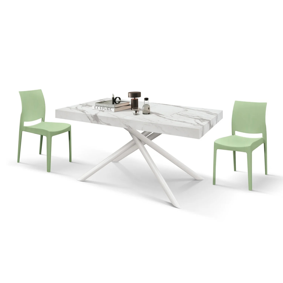 Tavolo allungabile Basileo 140×90 cm – 220×90 cm