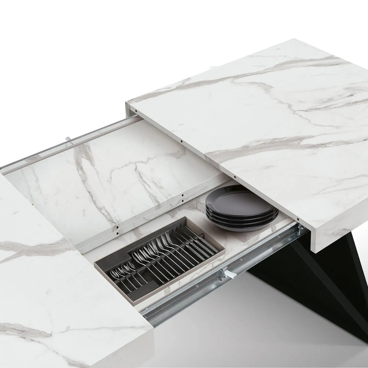 Tavolo allungabile Georgia 160×90 cm – 240×90 cm