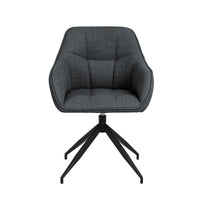 Sedia con braccioli Barcelona con gambe a stella