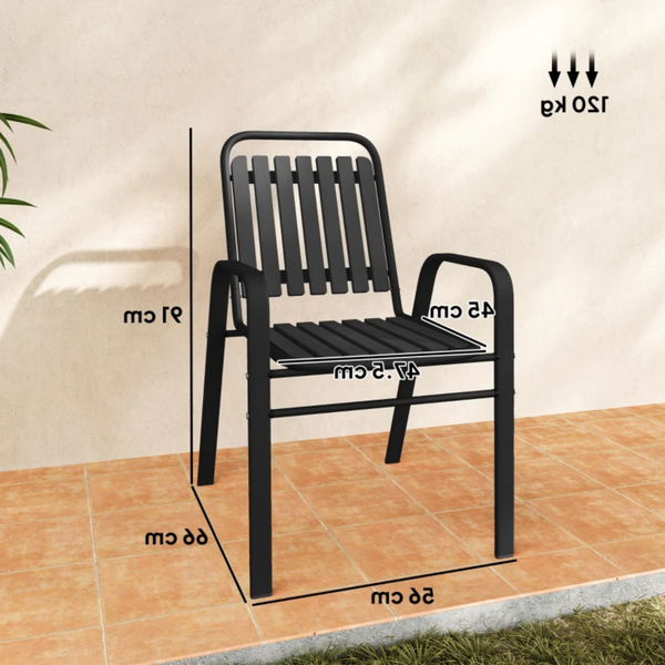 Set di 4 sedie Benny con design moderno