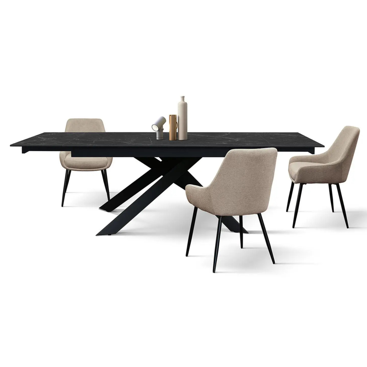 Tavolo allungabile Benny 160x90 cm to 240x90 cm