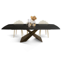 Tavolo allungabile Milano 160×90 cm to 240×90 cm piano a botte