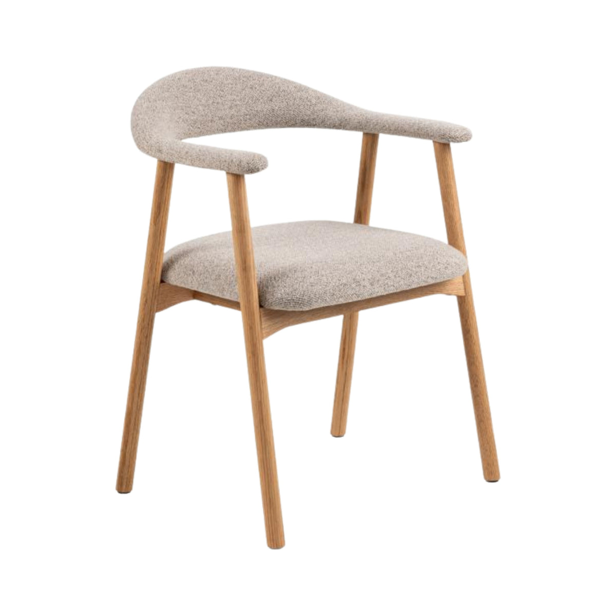 Sedia con braccioli Carrie