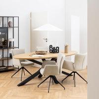 Sedia con braccioli Polly