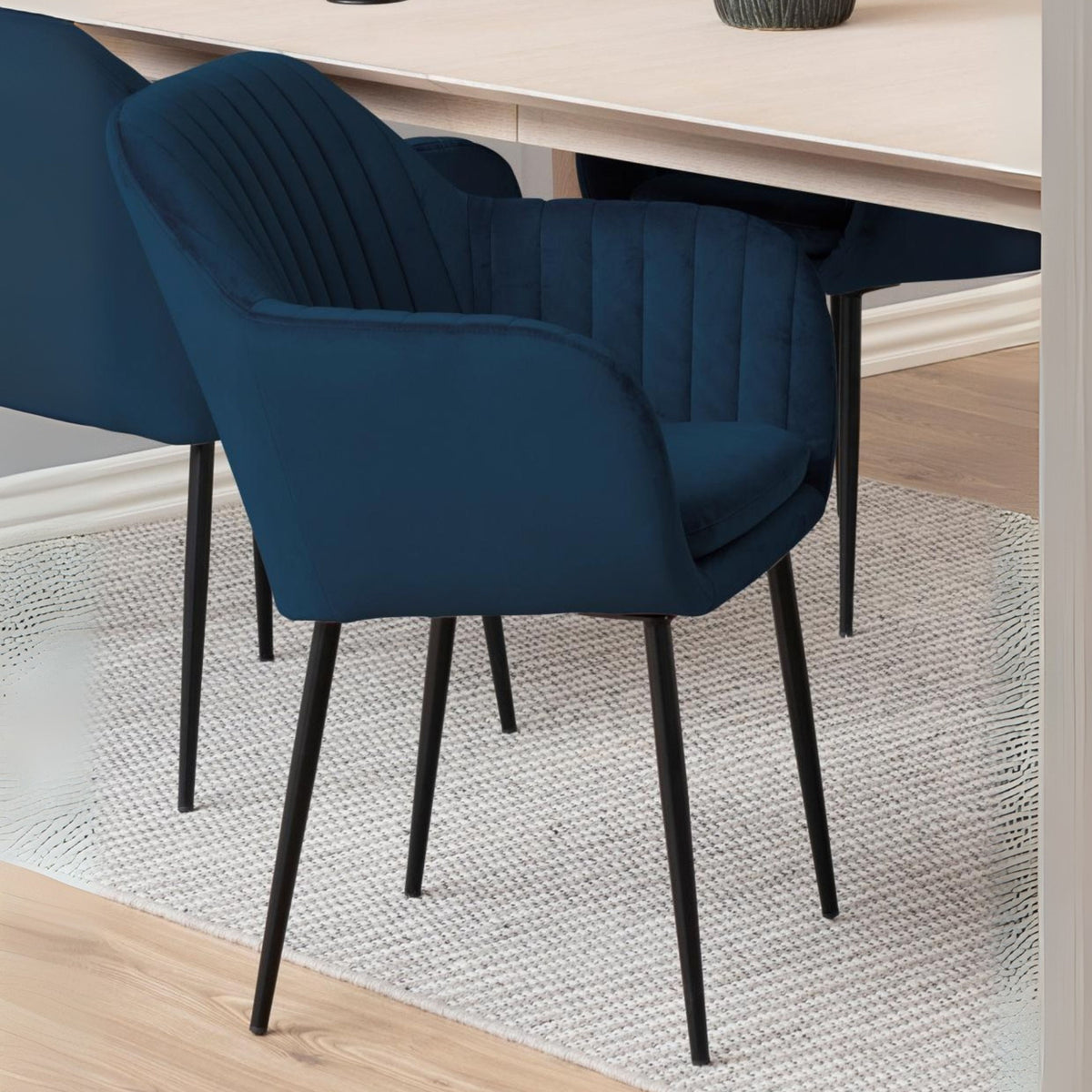 Sedia Eris in velluto