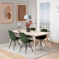 Sedia Lisbon in velluto