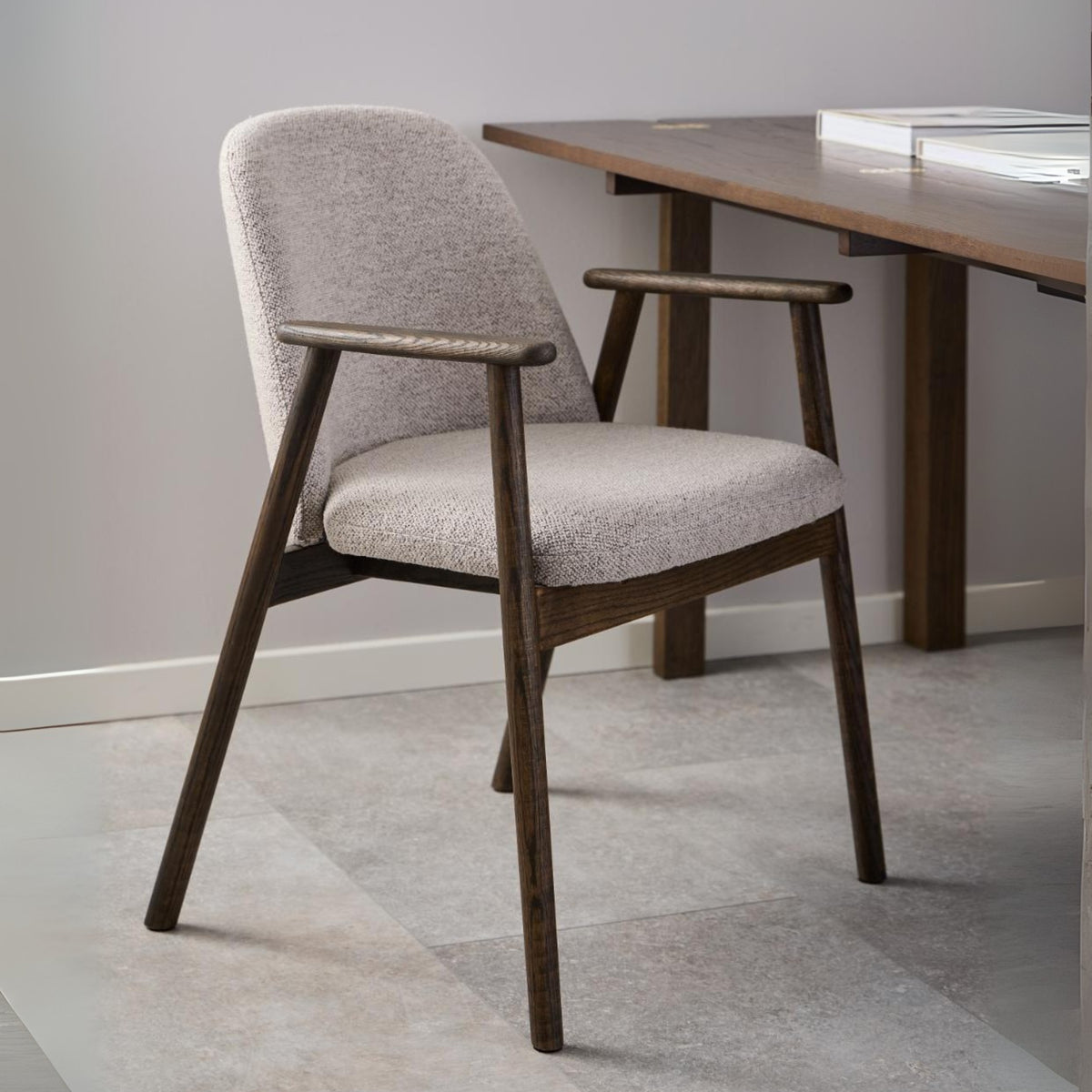 Sedia con braccioli Lory