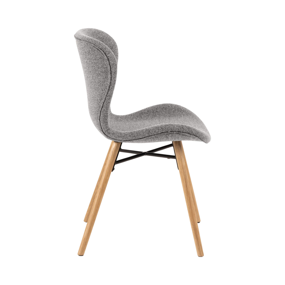 Sedia Agos gambe in legno