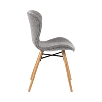 Sedia Agos gambe in legno