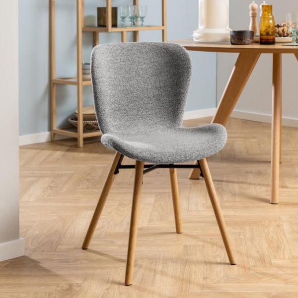 Sedia Agos gambe in legno