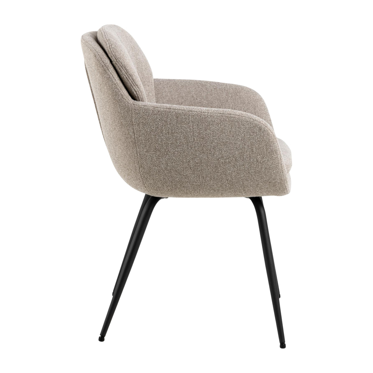 Sedia con braccioli Edina