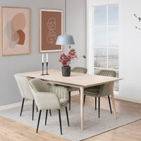 Sedia Eris in velluto