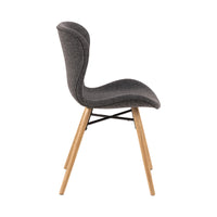 Sedia Agos gambe in legno
