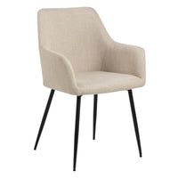 Sedia con braccioli louise